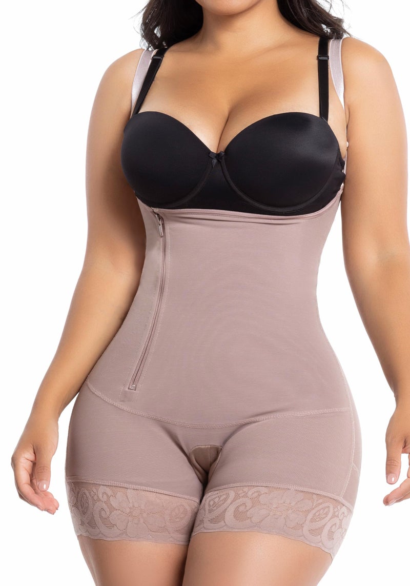 LT.ROSE BBL Faja Tummy Tuck S111 Post Surgery Compression Garment for Women Faja Colombiana Cocoa XS - Image 1